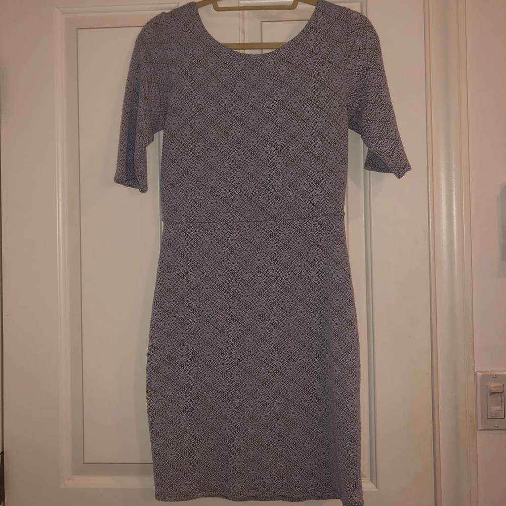 Free People Textured Knit Body Con Dress